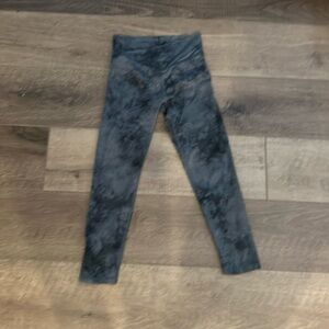 grey tie dye leggings